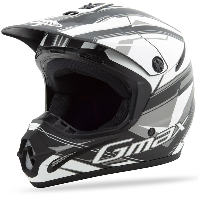 Flat Black/White/Silver