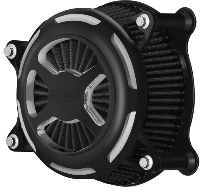 Vance & Hines 42343 VO2 X Air Intake - Black Contrast