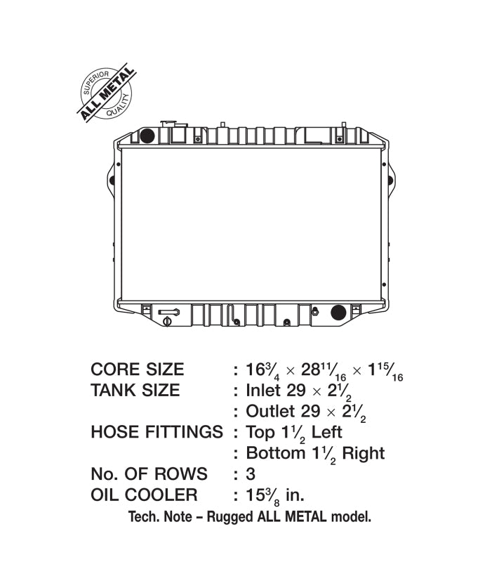 Load image into Gallery viewer, Csf 2709 CSF Radiators - Aluminum
