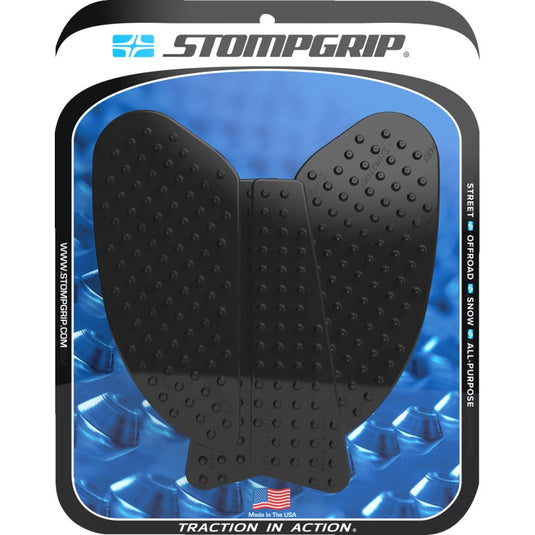 Stompgrip 55-10-0201B Volcano Profile Traction Tank Grip - Street - Black