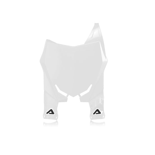 Acerbis 2988280002 Raptor Front Number Plate - White