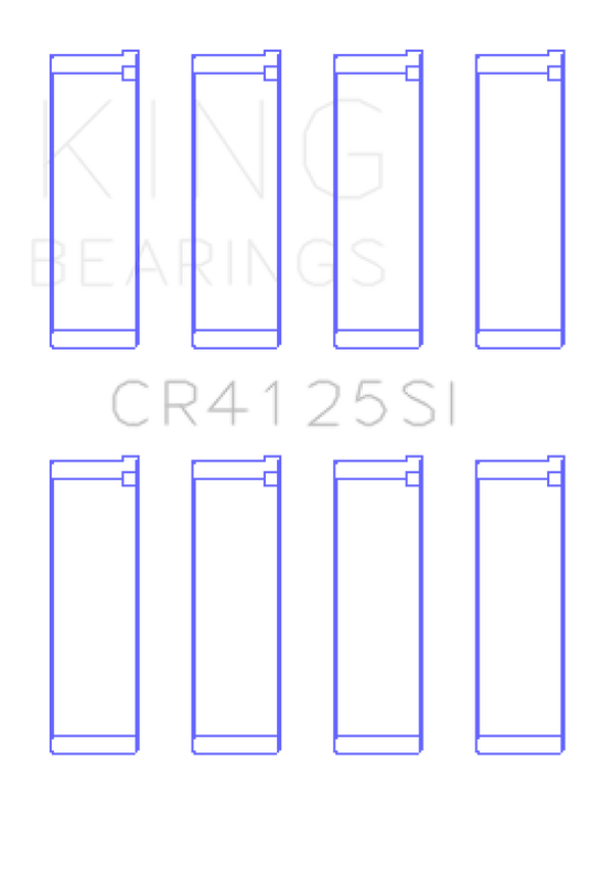 King Engine Bearings CR4125SI KING Connecting Rod Bearings