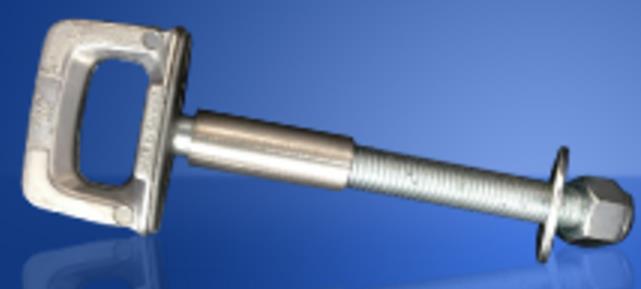 Bowdriks Industries 2101 DH-XL-SC Super Clamp 2 Screw Mount - 5in. Thread