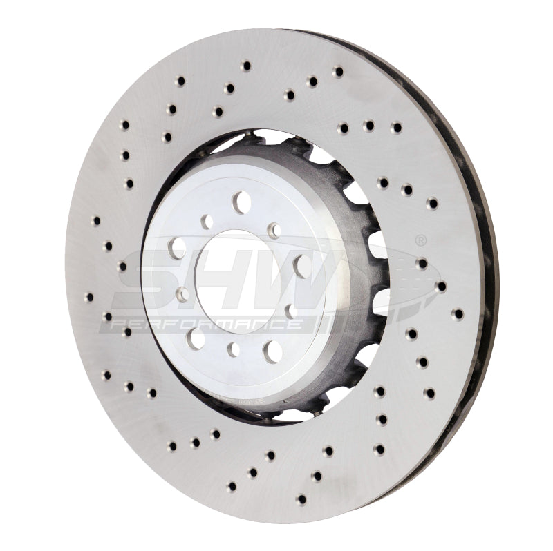 Load image into Gallery viewer, Shw Performance BFL44809 SHW Drilled Lightweight Rotors

