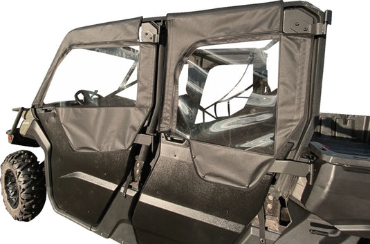 Seizmik 51-20983 Soft Doors - Middle/Rear Windows - Black