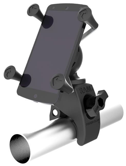 Ram Mounts RAMHOL-UN7-400U RAM Tough-Claw Mount with Universal X-Grip Phone Holder