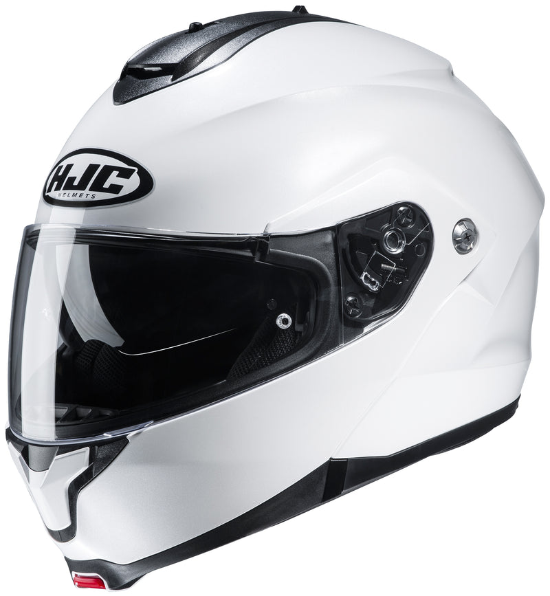 HJC C91 Semi-Flat Helmet Semi Flat Pearl White White