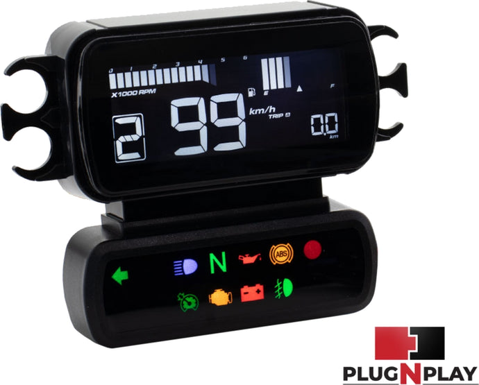 Koso North America BA080000 D2 Streerbob Hud Gauge