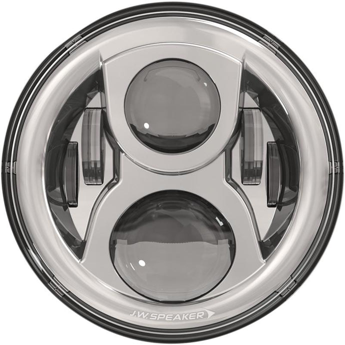 J.W. Speaker 0554961 8700 EVO 2 Dual Burn Headlight without Mounting Ring - Chrome