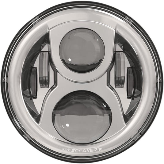 J.W. Speaker 0554961 8700 EVO 2 Dual Burn Headlight without Mounting Ring - Chrome
