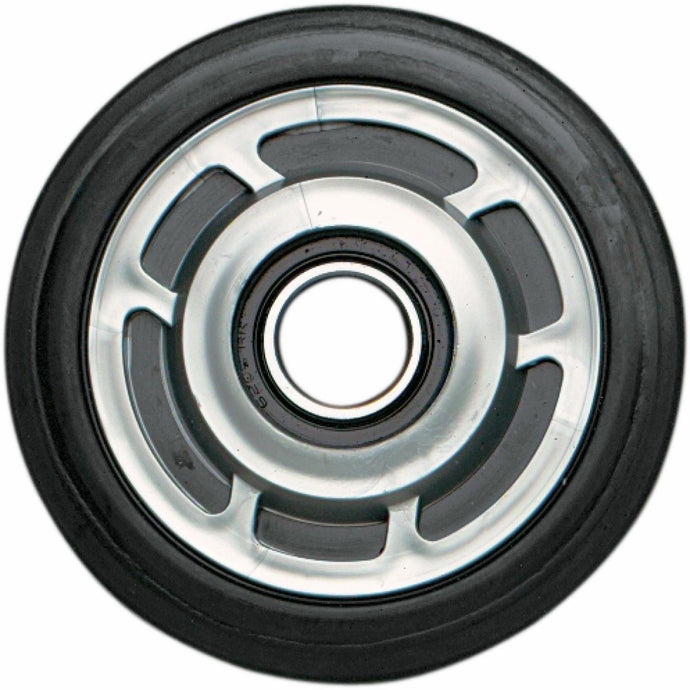 Parts Unlimited 04-400-01 Colored Idler Wheel - 5.38in. With No Insert - Silver
