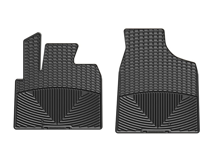 Weathertech W340 WT Rubber Mats - Front - Blk