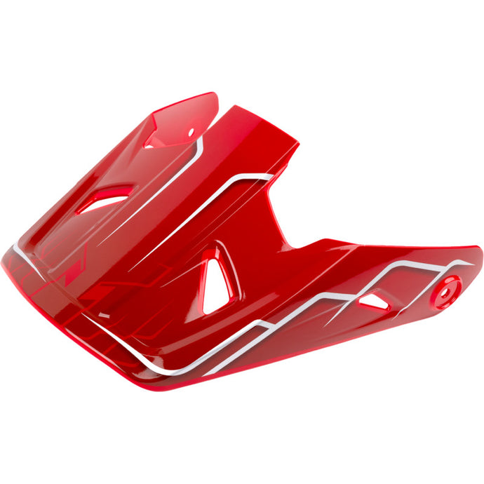 Z1r Visor for Rise 2.0 Helmet - Red/Silver
