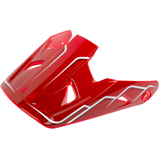 Z1r Visor for Rise 2.0 Helmet - Red/Silver