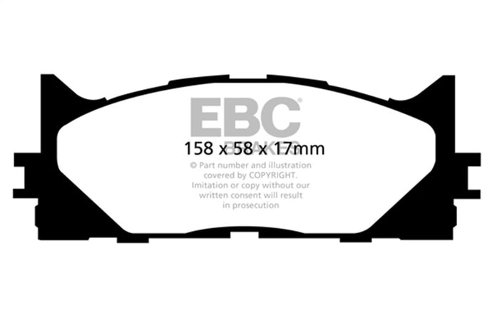Ebc DP21790 EBC Greenstuff Brake Pad Sets