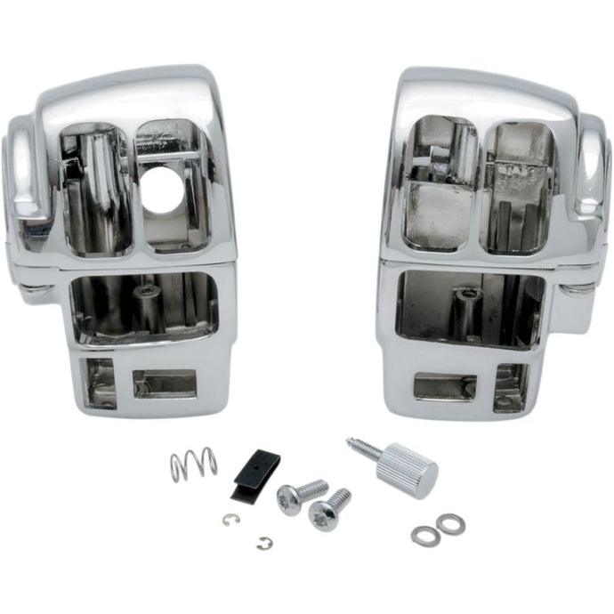 Drag Specialties 0616-0143 Switch Housing Kit for Brake/Mechanical Clutch Control Kits