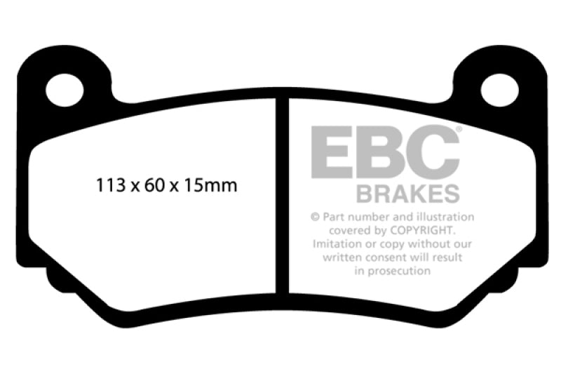 Load image into Gallery viewer, Ebc DP51377NDX EBC Bluestuff Brake Pad Sets
