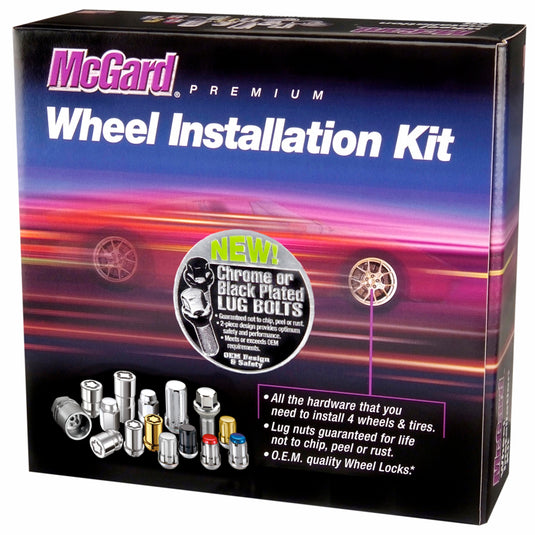 Mcgard 68174BK MCG Hex Lug Bolt Install Kits