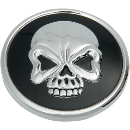 Drag Specialties 0703-0525 Cast Aluminum Skull Gas Cap - Vented