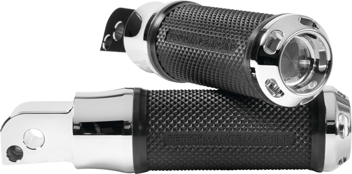 Performance Machine 0035-1241M-CH Apex Footpegs - Passenger - Chrome