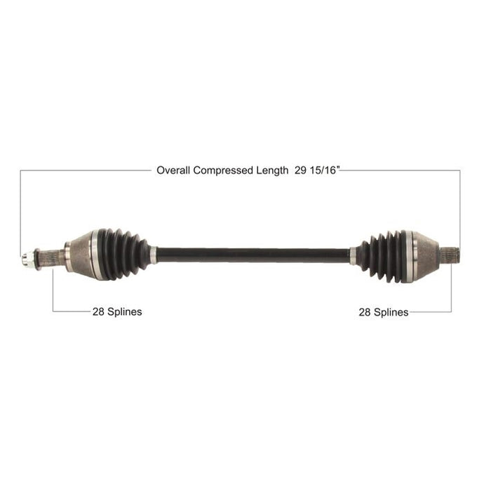 Tytaneum POL-6087HD Heavy Duty CV Axle