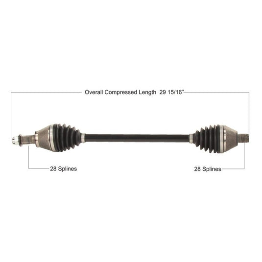 Tytaneum POL-6087HD Heavy Duty CV Axle