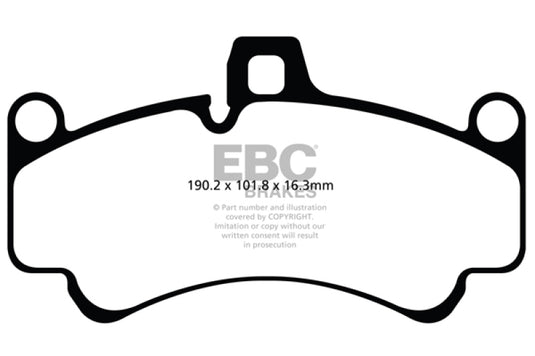 Ebc DP41516R EBC Yellowstuff Brake Pad Sets