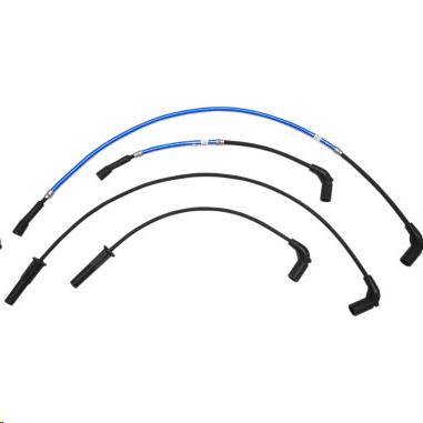 Magnum 3046B Braided Spark Plug Wires - Blue