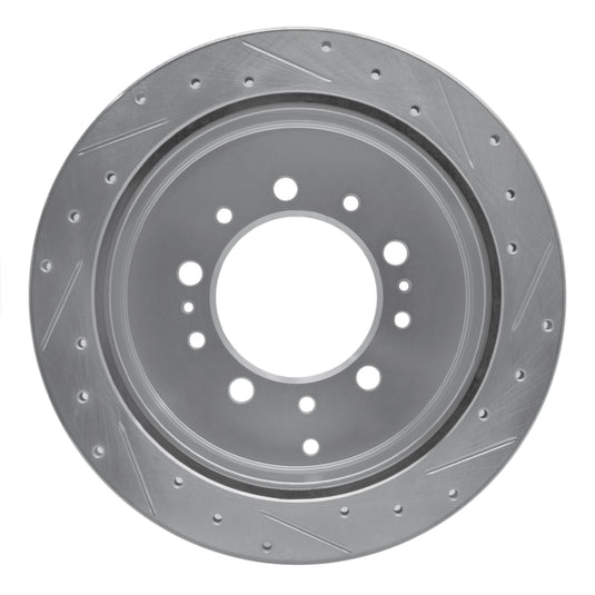 R1 Concepts 631-76137L RNC Brake Rotor - Drill & Slot