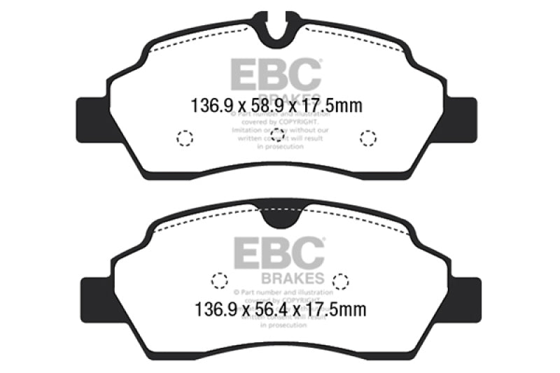 Load image into Gallery viewer, Ebc UD1775 EBC Ultimax2 Brake Pad Sets

