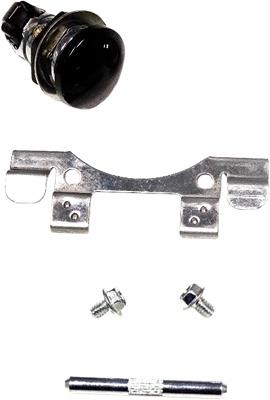 Harddrive 370007 Push Button Fuel Door Release Kit - Black
