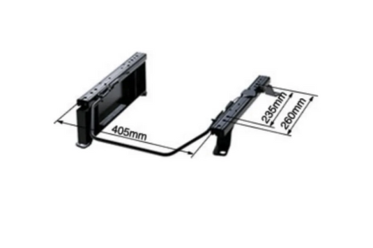 Cusco BRDS-N111RK BRDS Seat Rail - RK-Type