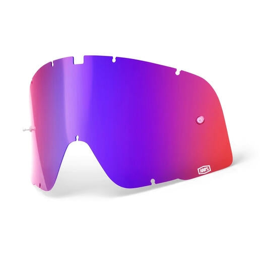 100% Sheet Lens for Barstow Goggles -  Mirror Red/Blue