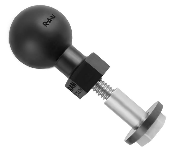 Ram Mounts RAP-B-379-HA1U 1in. Diameter Rubber Ball Mirror Post Mount