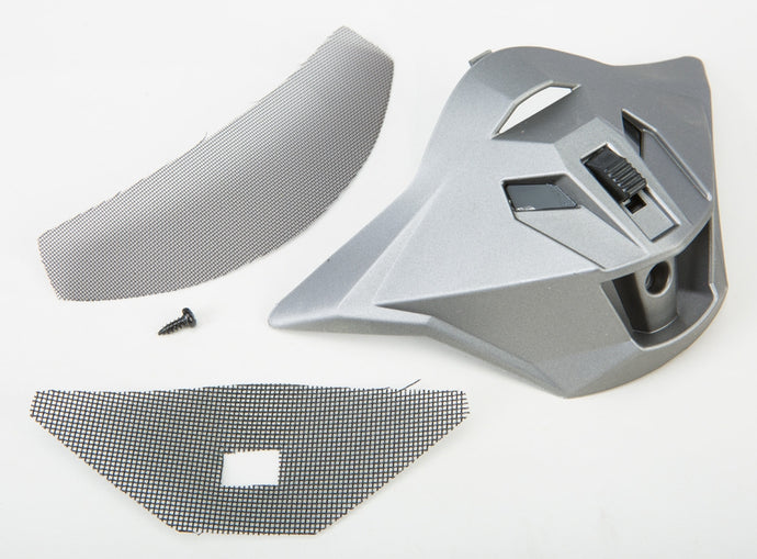 G-Max Mouth Vent for GM-11/S Helmets - Matte Titanium