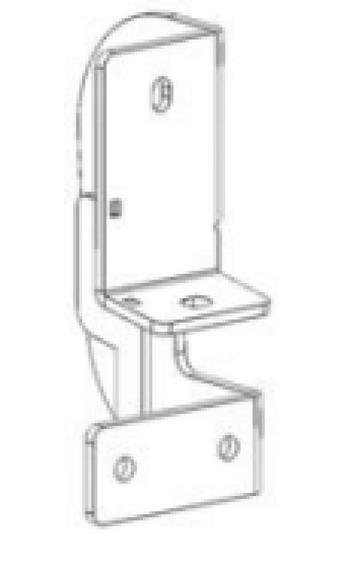 Go Rhino D64049TK GOR Dom Brackets