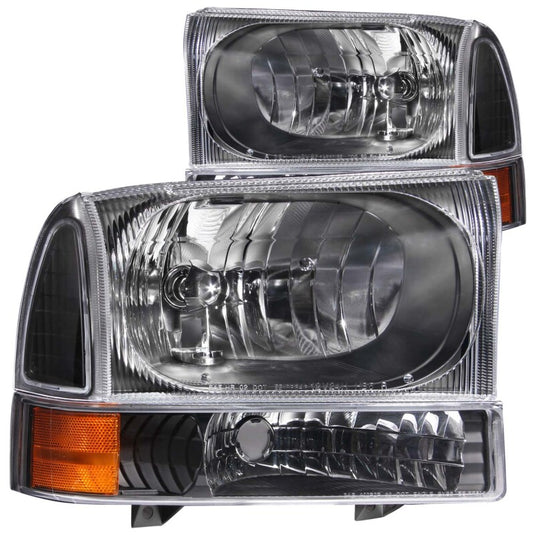 Anzo 111080 ANZ Crystal Headlights
