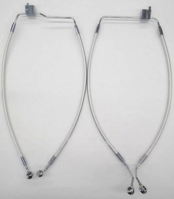 Magnum 37018 Sterling Chromite II Designer Series Front Lower Brake Line Kit