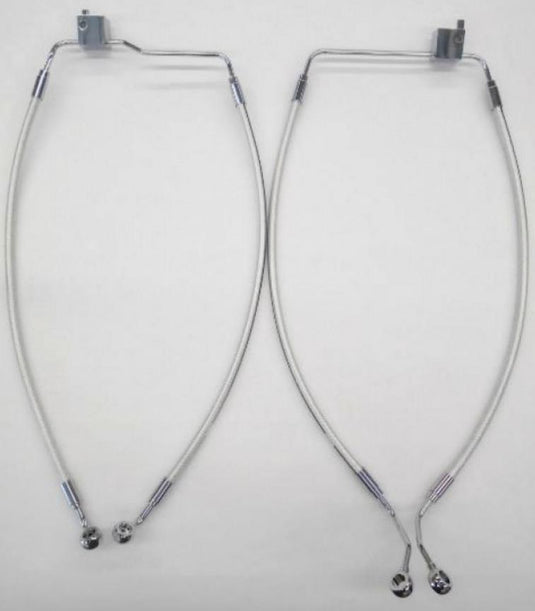 Magnum 37018 Sterling Chromite II Designer Series Front Lower Brake Line Kit