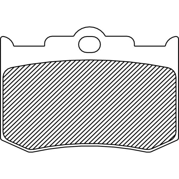 Drag Specialties 1721-1360 Sintered Metal Brake Pads