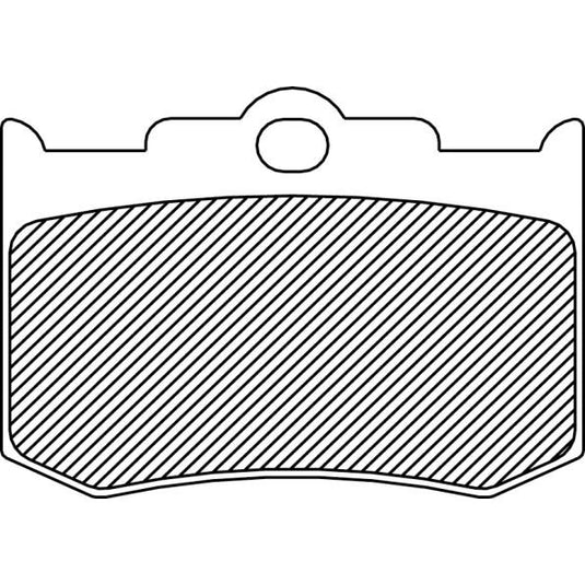 Drag Specialties 1721-1360 Sintered Metal Brake Pads