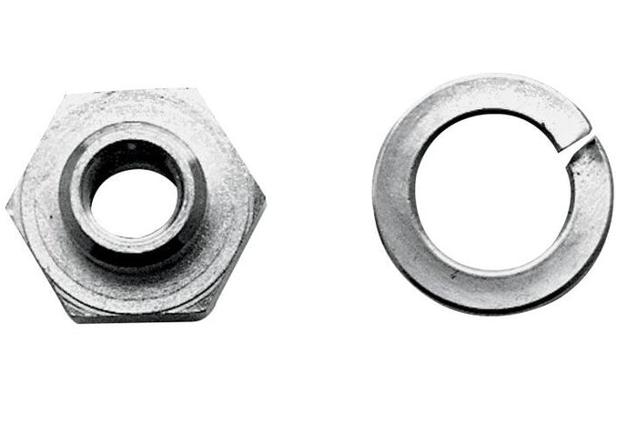 Colony 8874-2 Seat Post Rod Lock Nut and Lock Washer - Cadmium