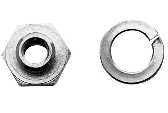 Colony 8874-2 Seat Post Rod Lock Nut and Lock Washer - Cadmium