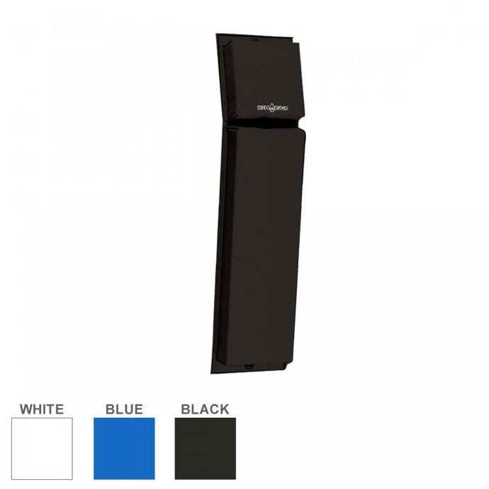 Kwik Tek HH-30CB Hull Hugr Contour Fender - Black - 30in. x 6in. x 4in.