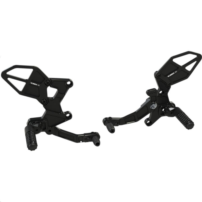 Vortex RS433K Adjustable Rear Set Version 2 - Black