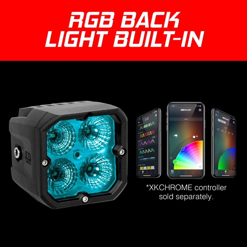 Load image into Gallery viewer, Xkglow XK065001-FO-KIT XKG Offroad Accent Lights
