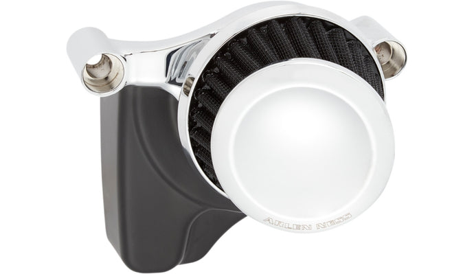 Arlen Ness 600-023 Mini 22deg. Air Cleaner Kit - Chrome