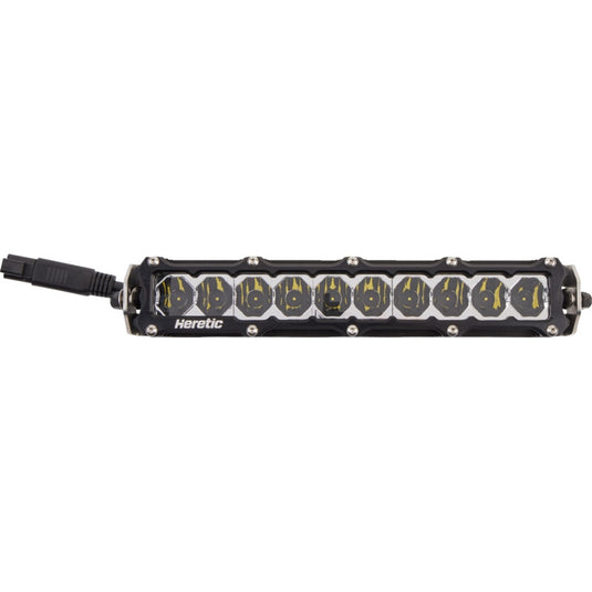 Heretic Studio 60101 10in. Shock Tower LED Light Bar - Floodlight - Clear