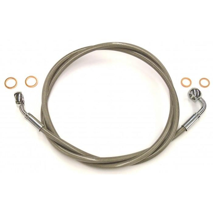 Magnum SSC0601-44 Clear Coated XR Stainless Front Brakeline Kit - 44in. Total Length
