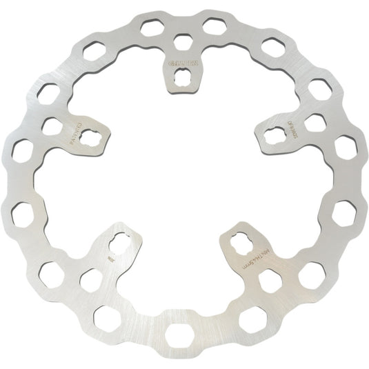 Galfer Brakes DF838QS Oversize Cubiq Front Brake Rotors - 12.5in. - Semi-Floating
